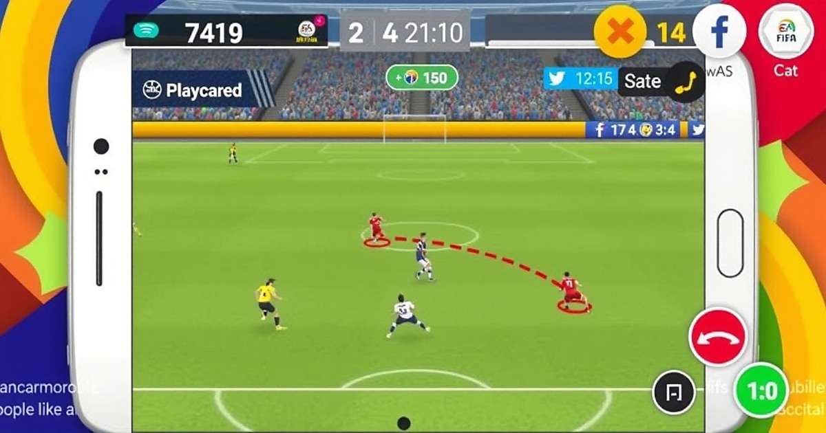 FIFA Mobile ISL Match Screen